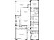 Single story floor plan with 2 bedrooms and 2 car garage at 12451 E Troon Vista Dr, Scottsdale, AZ 85255