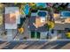Aerial view of a renovated home with a large backyard and pool at 1743 W Butler Dr, Phoenix, AZ 85021