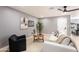 Comfy living room featuring a neutral color palette and stylish decor at 1743 W Butler Dr, Phoenix, AZ 85021