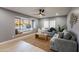 Living room featuring a window seat and contemporary furniture at 1743 W Butler Dr, Phoenix, AZ 85021