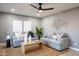 Cozy living room with two sofas and stylish decor at 1743 W Butler Dr, Phoenix, AZ 85021