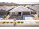 Beautiful aerial view of single-Gathering home with desert landscaping, view of surrounding mountains at 2027 W Sleepy Ranch Rd, Phoenix, AZ 85085