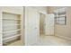 Bright closet with plenty of storage space and natural light at 20750 N 87Th St # 1009, Scottsdale, AZ 85255