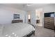 Main bedroom with ensuite bathroom and walk-in closet at 22633 E Domingo Rd, Queen Creek, AZ 85142