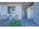Charming front porch with seating area and welcoming decor at 22633 E Domingo Rd, Queen Creek, AZ 85142