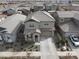 Two-story house aerial view, neighborhood setting at 26049 S 230Th St, Queen Creek, AZ 85142