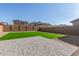 Artificial turf and paved patio backyard area at 26049 S 230Th St, Queen Creek, AZ 85142