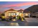 Single-story home with landscaped yard and mountain views at 31538 N Larkspur Dr, San Tan Valley, AZ 85143