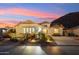 Single-story home with desert landscaping, two-car garage, and mountain views at 31538 N Larkspur Dr, San Tan Valley, AZ 85143