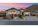 Single-story home with desert landscaping, two-car garage, and mountain views at 31538 N Larkspur Dr, San Tan Valley, AZ 85143