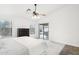 Main bedroom with pool view and sliding glass doors at 3376 S 256Th Dr, Buckeye, AZ 85326