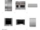 Image showcasing stainless steel appliances including a refrigerator, oven, and dishwasher at 35065 N 83Rd Pl # 4, Scottsdale, AZ 85266