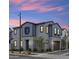 Two-story home with gray siding, attached garage, and landscaping at 4836 S Ferric --, Mesa, AZ 85212