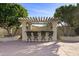 Enjoy drinks at this outdoor bar with pergola at 1233 E Salado Cir, Mesa, AZ 85203