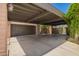 Spacious garage and carport area, offering ample parking and a covered entrance at 15240 N 51St St, Scottsdale, AZ 85254
