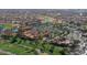 Aerial view of community amenities including pools and clubhouse at 16713 W Monterey Way, Goodyear, AZ 85395