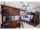 Bedroom with a built-in bunk bed at 2315 S 173Rd Dr, Goodyear, AZ 85338