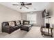 Relaxing Gathering room with comfortable seating and a large TV at 2315 S 173Rd Dr, Goodyear, AZ 85338