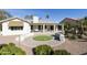 Relaxing backyard oasis with putting green at 563 W Champagne Dr, Chandler, AZ 85248