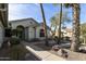 Front entrance of the house with walkway and landscaping at 563 W Champagne Dr, Chandler, AZ 85248