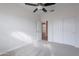 Spacious bedroom with double door closet and neutral colored carpet at 818 W Allen St, Phoenix, AZ 85041