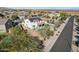 Two-story house with solar panels, pool, and street view at 12053 N 157Th Ave, Surprise, AZ 85379