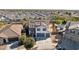 Two-story house with solar panels and a two-car garage at 12053 N 157Th Ave, Surprise, AZ 85379