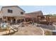 Backyard with patio, hot tub, and fire pit at 1340 S 232Nd Ave, Buckeye, AZ 85326