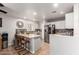 Modern kitchen with stainless steel appliances and an island at 1340 S 232Nd Ave, Buckeye, AZ 85326