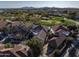 Luxury homes with tile roofs and a golf course backdrop at 17444 N 79Th St, Scottsdale, AZ 85255