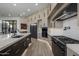 Modern kitchen with center island and stainless steel appliances at 17444 N 79Th St, Scottsdale, AZ 85255