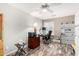 Bedroom with home office and wood flooring at 2551 E Saratoga St, Gilbert, AZ 85296