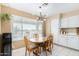 Kitchen breakfast nook with view of backyard pool at 2551 E Saratoga St, Gilbert, AZ 85296