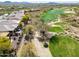 Aerial view showcasing home and golf course at 41604 N Cedar Chase Rd, Anthem, AZ 85086