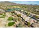 Aerial view of community near golf course at 41604 N Cedar Chase Rd, Anthem, AZ 85086