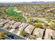 Aerial view of neighborhood near golf course at 41604 N Cedar Chase Rd, Anthem, AZ 85086