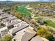 Aerial view of homes and golf course at 41604 N Cedar Chase Rd, Anthem, AZ 85086