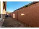 Backyard with perimeter block wall surrounding the property at 4511 W Valencia Dr, Laveen, AZ 85339