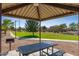 Residents can enjoy a shady picnic area with a grill and picnic table in the common area at 4511 W Valencia Dr, Laveen, AZ 85339