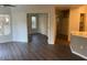 Open concept living area with wood-look flooring throughout at 600 W Grove Pkwy # 2067, Tempe, AZ 85283