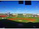 View of a baseball field from the stands at 6118 N 183Rd Ave, Waddell, AZ 85355