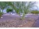 House with a large yard and rock landscaping at 6118 N 183Rd Ave, Waddell, AZ 85355