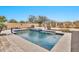 Enjoy this refreshing pool with a water feature at 8334 E Inca St, Mesa, AZ 85207