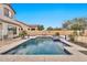 Relaxing pool and spa with patio furniture at 8334 E Inca St, Mesa, AZ 85207