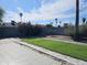 Lush backyard with a manicured lawn, mature trees, and a block wall, perfect for relaxing at 903 W Loughlin Dr, Chandler, AZ 85225