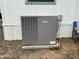 Air conditioning unit of a manufactured home at 9431 E Coralbell Ave, Mesa, AZ 85208