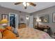 Comfortable bedroom with dresser and closet at 10101 N Arabian Trl # 2052, Scottsdale, AZ 85258
