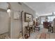 Bright condo entry with a console table and view to the living room at 10101 N Arabian Trl # 2052, Scottsdale, AZ 85258