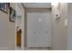 Bright hallway with double door closet at 10101 N Arabian Trl # 2052, Scottsdale, AZ 85258