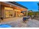 Entertain in style with this covered patio, complete with bar seating at 12519 W Bajada Rd, Peoria, AZ 85383